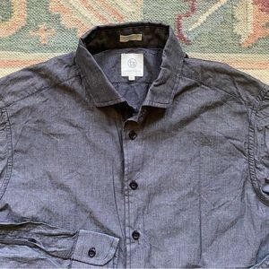 Taylor stitch 42 large gray shirt made in California